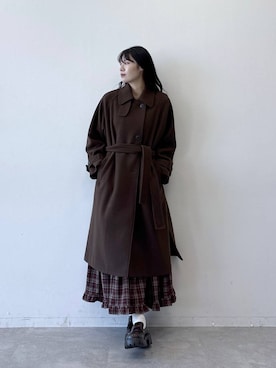 「RAGEBLUE（レイジブルー）のアイテム（ジャケット/アウター）」を使った、moemistyleさん（レディース・170cm）の秋コーディネート