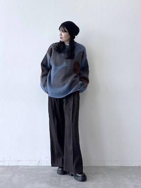 「RAGEBLUE（レイジブルー）のアイテム（Tシャツ/カットソー）」を使った、moemistyleさん（レディース・170cm）の秋コーディネート