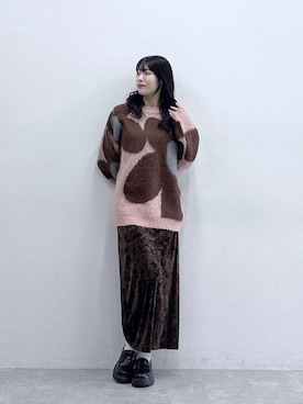 「RAGEBLUE（レイジブルー）のアイテム（Tシャツ/カットソー）」を使った、moemistyleさん（レディース・170cm）の秋コーディネート