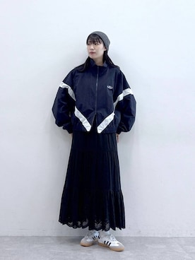 「RAGEBLUE（レイジブルー）のアイテム（帽子）」を使った、moemistyleさん（レディース・170cm）の秋コーディネート