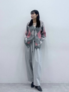 「RAGEBLUE（レイジブルー）のアイテム（Tシャツ/カットソー）」を使った、moemistyleさん（レディース・170cm）の秋コーディネート