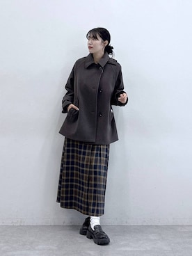 「RAGEBLUE（レイジブルー）のアイテム（ブルゾン）」を使った、moemistyleさん（レディース・170cm）の秋コーディネート