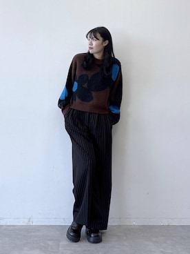 「RAGEBLUE（レイジブルー）のアイテム（Tシャツ/カットソー）」を使った、moemistyleさん（レディース・170cm）の秋コーディネート