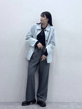 moemistyleさん（レディース・170cm）の冬コーディネート