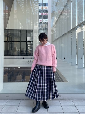 「アイテム（スカート、その他）」を使った、ayane01100212さん（レディース・158cm）の秋コーディネート