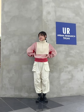 「冬の差し色コーデ」｜ayane01100212さん（レディース・158cm）の冬コーディネート