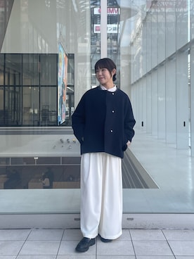 「アイテム（その他アウター）」を使った、ayane01100212さん（レディース・158cm・20代）の冬コーディネート