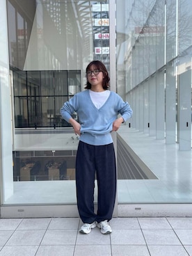 「URBAN RESEARCH（アーバンリサーチ）のアイテム（チュニック）」を使った、ayane01100212さん（レディース・158cm）の冬コーディネート