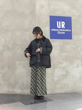 「アイテム（その他アウター、ブラウン系）」を使った、ayane01100212さん（レディース・158cm）の秋コーディネート