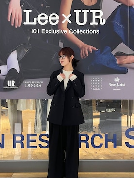 「新作」｜「アイテム（その他アウター）」を使った、ayane01100212さん（レディース・158cm）の春コーディネート