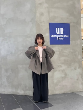 「クルーネックニット」｜ayane01100212さん（レディース・158cm）の冬コーディネート