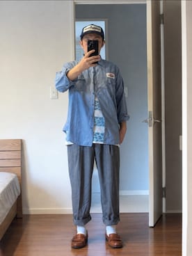 「REGAL（リーガル）のアイテム」を使った、offthe44さん（メンズ・165cm）の秋コーディネート