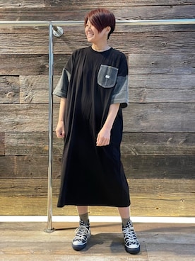 utaさん（レディース・162cm）の夏コーディネート