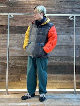 「アイテム（ネックウォーマー/スヌード）」を使った、utaさん（レディース・169cm）の秋コーディネート