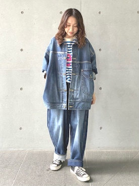 utaさん（レディース・151cm）の夏コーディネート