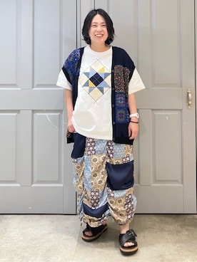 utaさん（レディース・154cm）の夏コーディネート