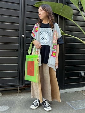 utaさん（レディース・151cm）の夏コーディネート