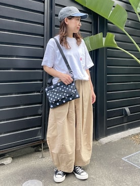 utaさん（レディース・151cm）の夏コーディネート