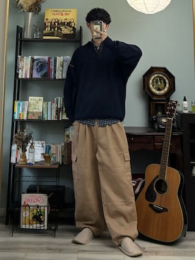 「POLO RALPH LAUREN（ポロ ラルフ ローレン）のアイテム」を使った、ハルさん（メンズ・179cm）の秋コーディネート