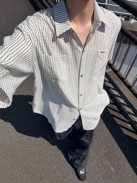 「HARUTA（ハルタ）のアイテム」を使った、ハルさん（メンズ・179cm）の夏コーディネート
