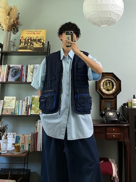 「niko and...（ニコアンド）のアイテム」を使った、ハルさん（メンズ・179cm）の夏コーディネート