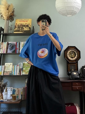 「Utusiyo（ウツシヨ）のアイテム」を使った、ハルさん（メンズ・179cm）の夏コーディネート