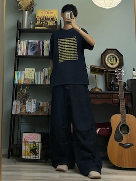 「CIAOPANIC TYPY（チャオパニックティピー）のアイテム」を使った、ハルさん（メンズ・179cm）の夏コーディネート