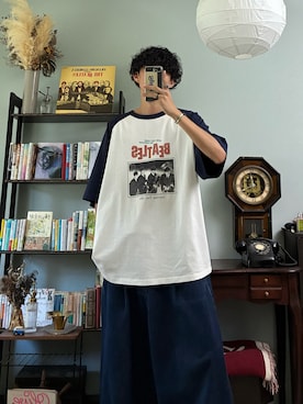 「niko and...（ニコアンド）のアイテム」を使った、ハルさん（メンズ・179cm）の夏コーディネート