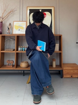 「POLO RALPH LAUREN（ポロ ラルフ ローレン）のアイテム」を使った、ハルさん（メンズ・179cm）の秋コーディネート