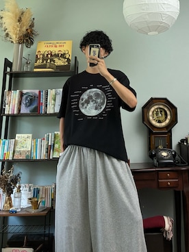「アイテム（トップス）」を使った、ハルさん（メンズ・179cm）の夏コーディネート