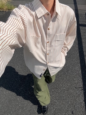 「HARUTA（ハルタ）のアイテム」を使った、ハルさん（メンズ・179cm）の秋コーディネート