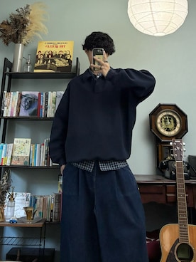 「ootd」｜ハルさん（メンズ・179cm）の冬コーディネート