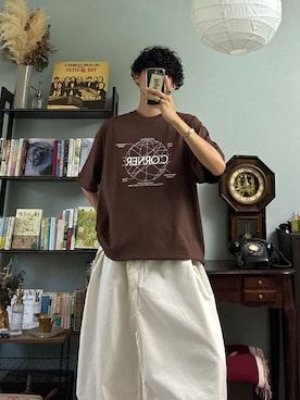 「ミリタリーコーデ」｜ハルさん（メンズ・179cm）の夏コーディネート