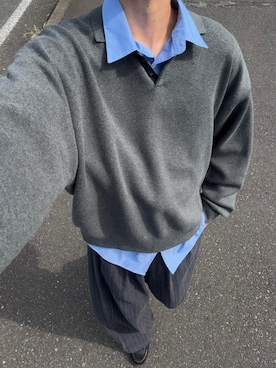 「niko and...（ニコアンド）のアイテム」を使った、ハルさん（メンズ・179cm）の春コーディネート