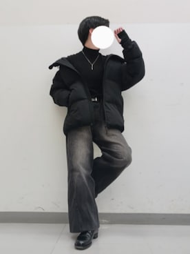 「アイテム（手袋）」を使った、Lily/低身長×ﾎﾞｰｲｯｼｭさん（メンズ・148cm）の冬コーディネート