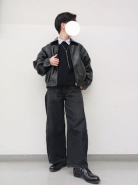 「アイテム（アクセサリー）」を使った、Lily/低身長×ﾎﾞｰｲｯｼｭさん（メンズ・148cm）の秋コーディネート