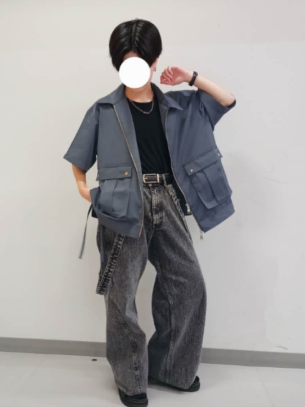 即購入可！military super gimmick shirtblouson military super gimmick shirt blouson / ミリタリースーパー
