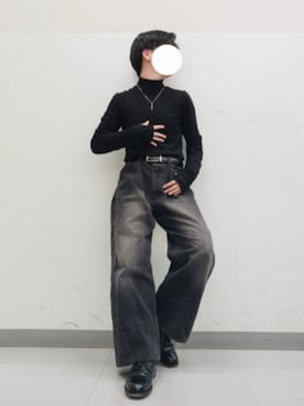 「アイテム（手袋）」を使った、Lily/低身長×ﾎﾞｰｲｯｼｭさん（メンズ・148cm）の冬コーディネート