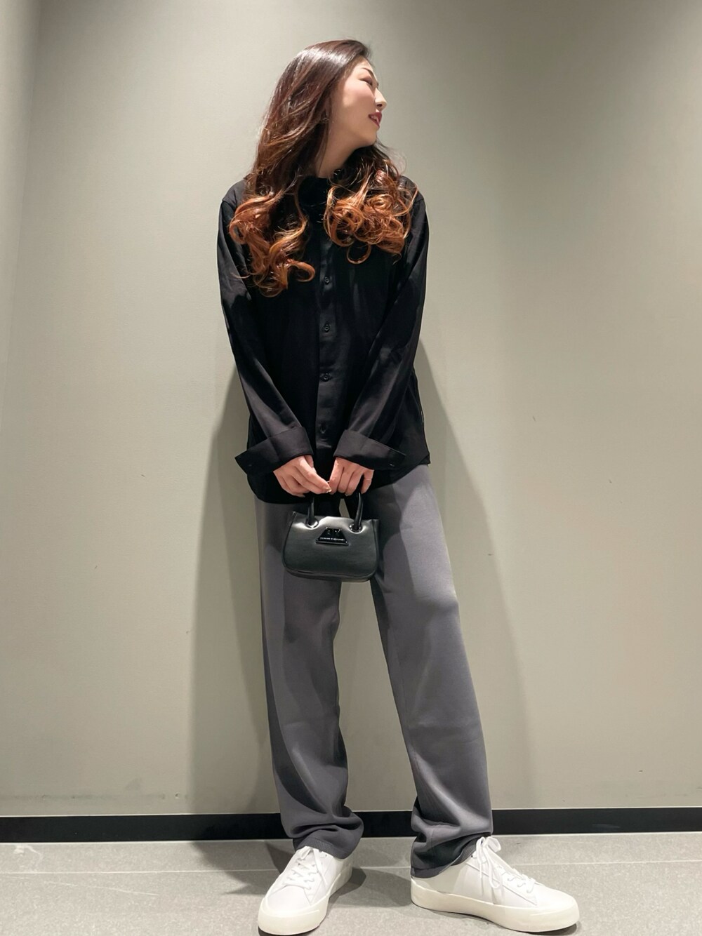 Queen♡(AX アルマーニ エクスチェンジ ららぽーと福岡)｜ARMANI EXCHANGEのシャツ/ブラウスを使ったコーディネート