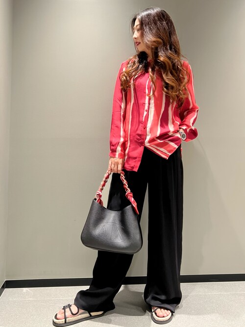 Queen♡（AX アルマーニ エクスチェンジ ららぽーと福岡）｜ARMANI EXCHANGEのシャツ/ブラウスを使ったコーディネート