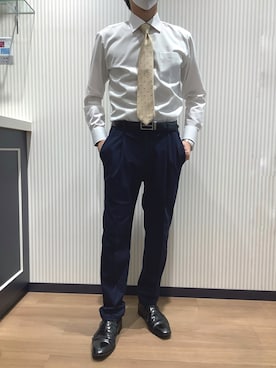 「アイテム（トップス）」を使った、BRICK HOUSE シャツ工房 鈴鹿イオンモール店さん（メンズ・170cm）の夏コーディネート
