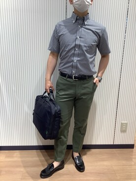 BRICK HOUSE シャツ工房 鈴鹿イオンモール店さん（メンズ・170cm）の夏コーディネート