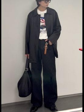 「LIDNM（リドム）のアイテム（ジャケット/アウター）」を使った、ひらひらさん（メンズ・180cm）の春コーディネート