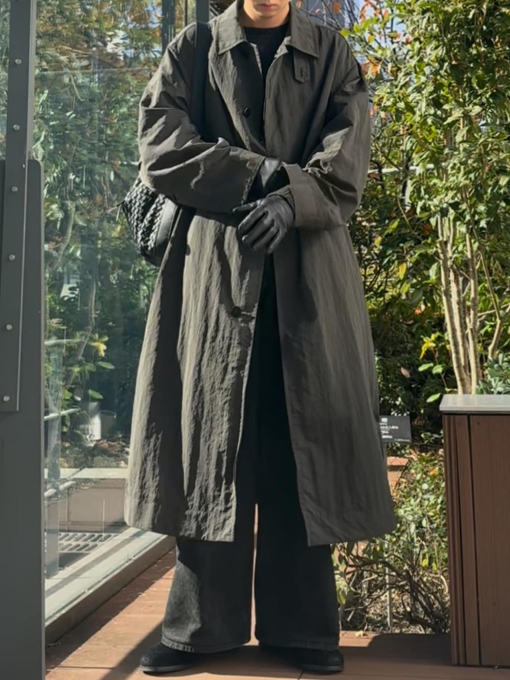 LIDNM（リドム）の「NYLON RIP LOOSE MILITARY COAT（その他アウター