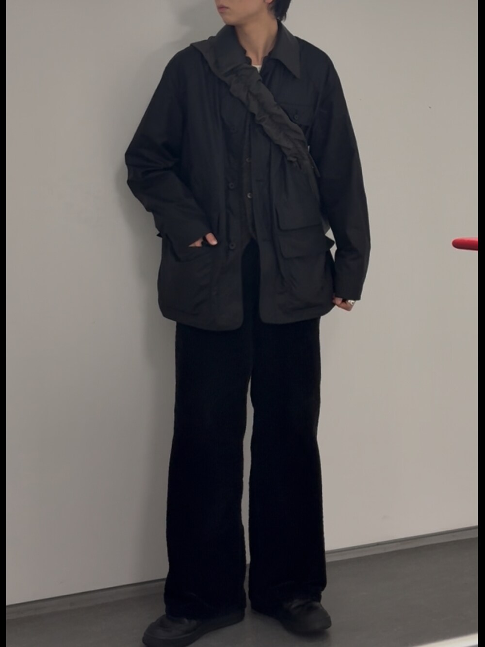 LIDNM（リドム）の「ALPACA KNIT SHIRT CARDIGAN（カーディガン/ボレロ