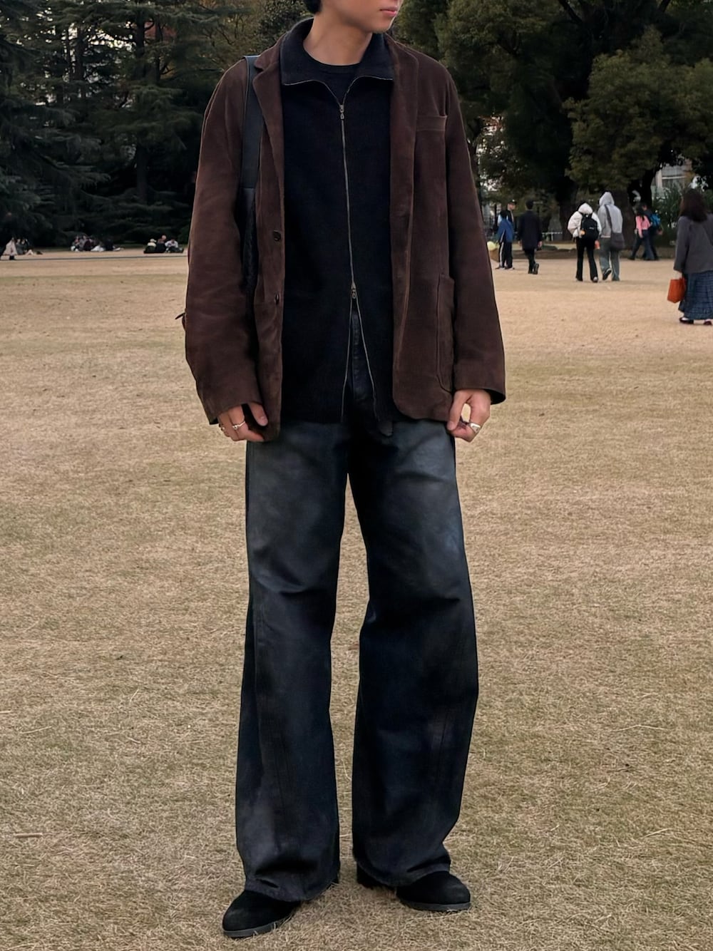 LIDNM（リドム）の「Goat Suede Tailored Jacket（テーラード