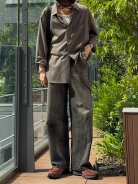 「アイテム（その他雑貨）」を使った、ひらひらさん（メンズ・180cm）の秋コーディネート