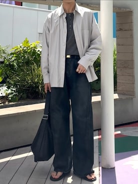 「guepard（ギュパール）のアイテム」を使った、ひらひらさん（メンズ・180cm）の春コーディネート