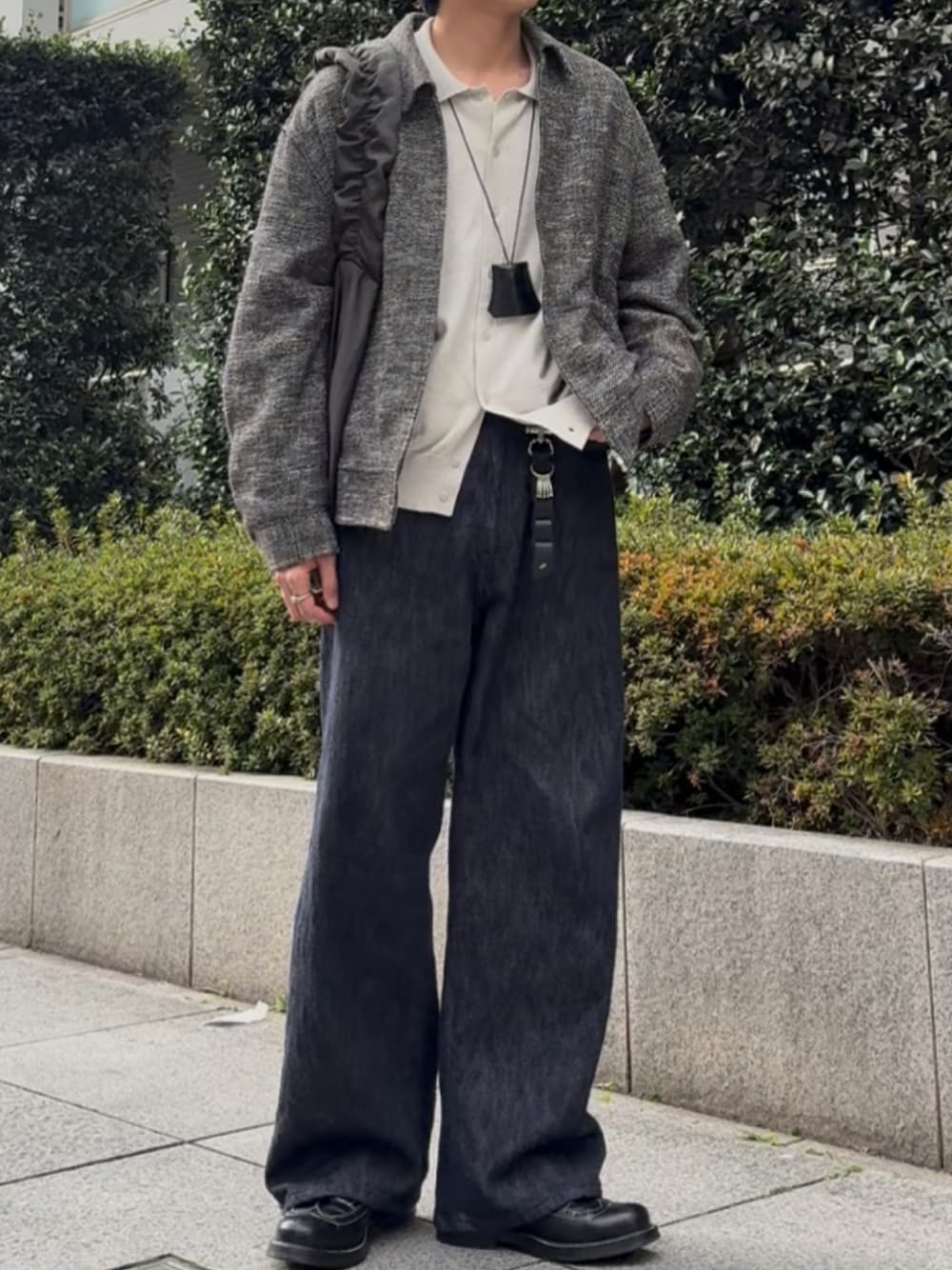 LIDNM（リドム）の「TWEED SPORTS BLOUSON（ブルゾン）」 - WEAR