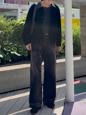 「LIDNM（リドム）のアイテム（ジャケット/アウター）」を使った、ひらひらさん（メンズ・180cm）の春コーディネート